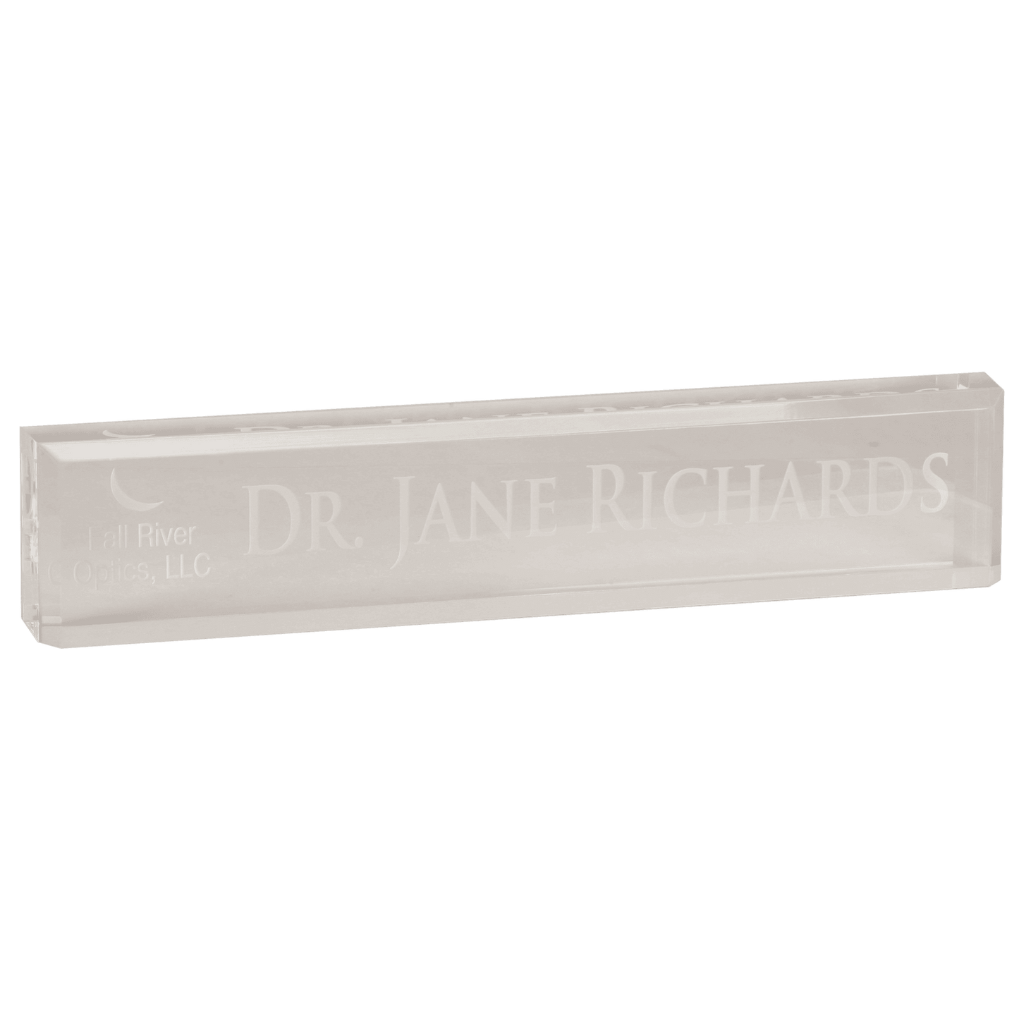 Clear Acrylic Desk Wedge