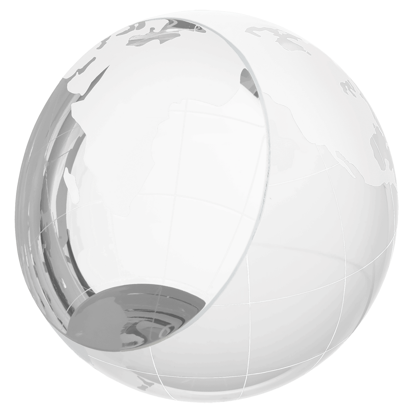 Premier Crystal Globe Paperweight