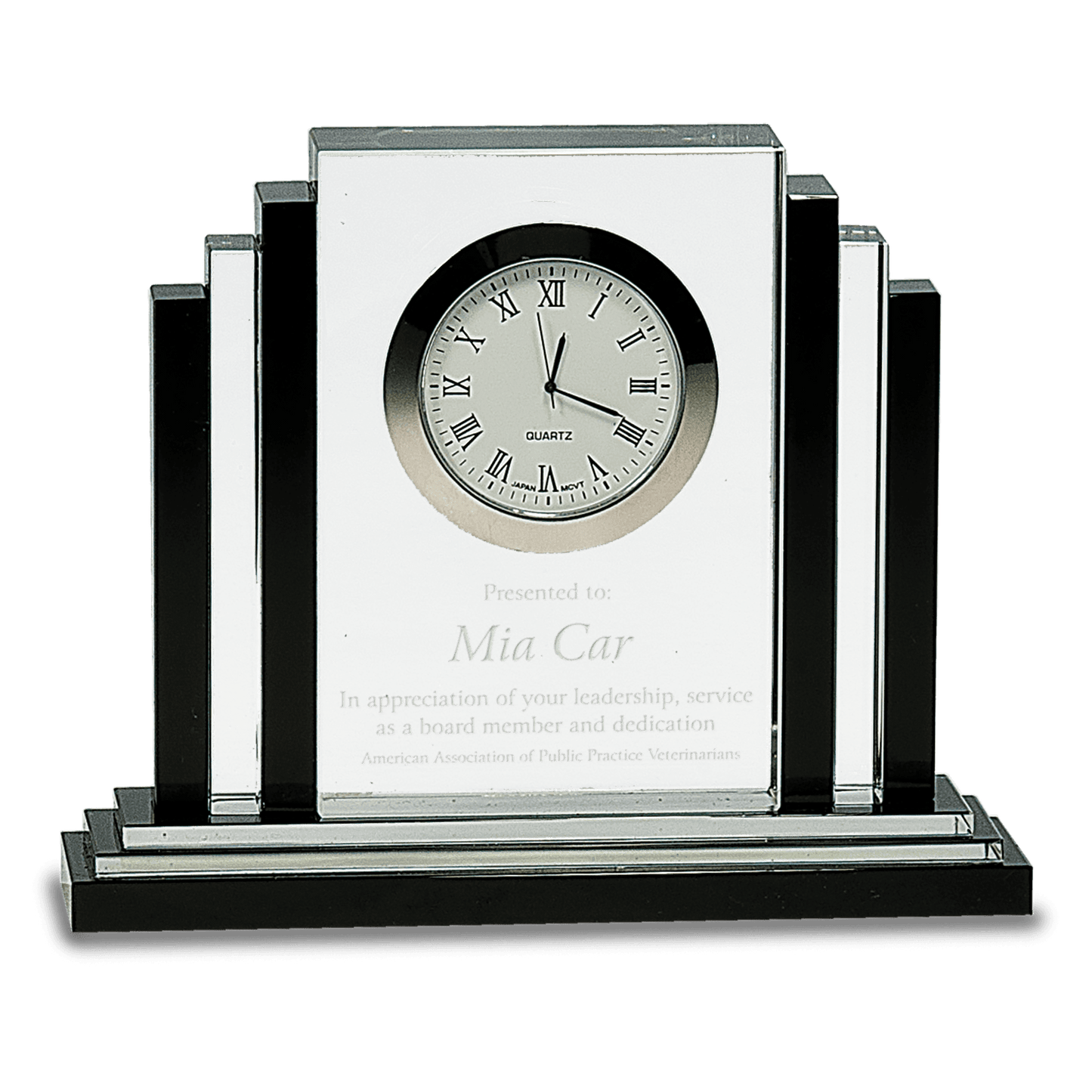 Premier Crystal Clock