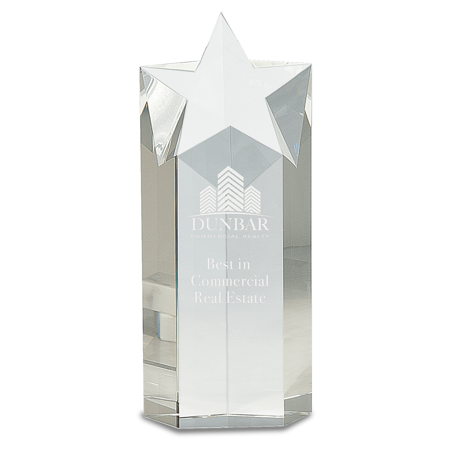 10" Crystal Star Column