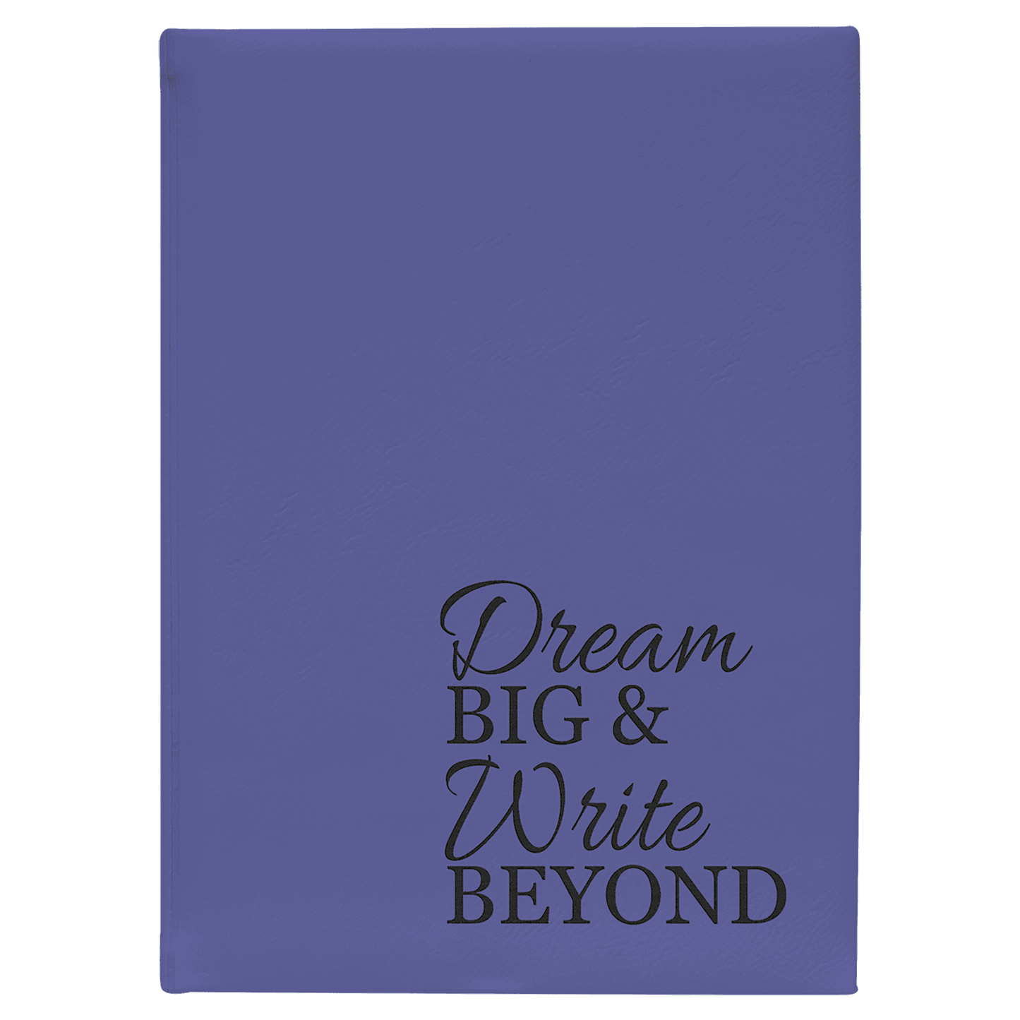 Purple Leatherette Journal