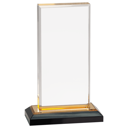 8"  Gold Beveled Impress Acrylic with Base