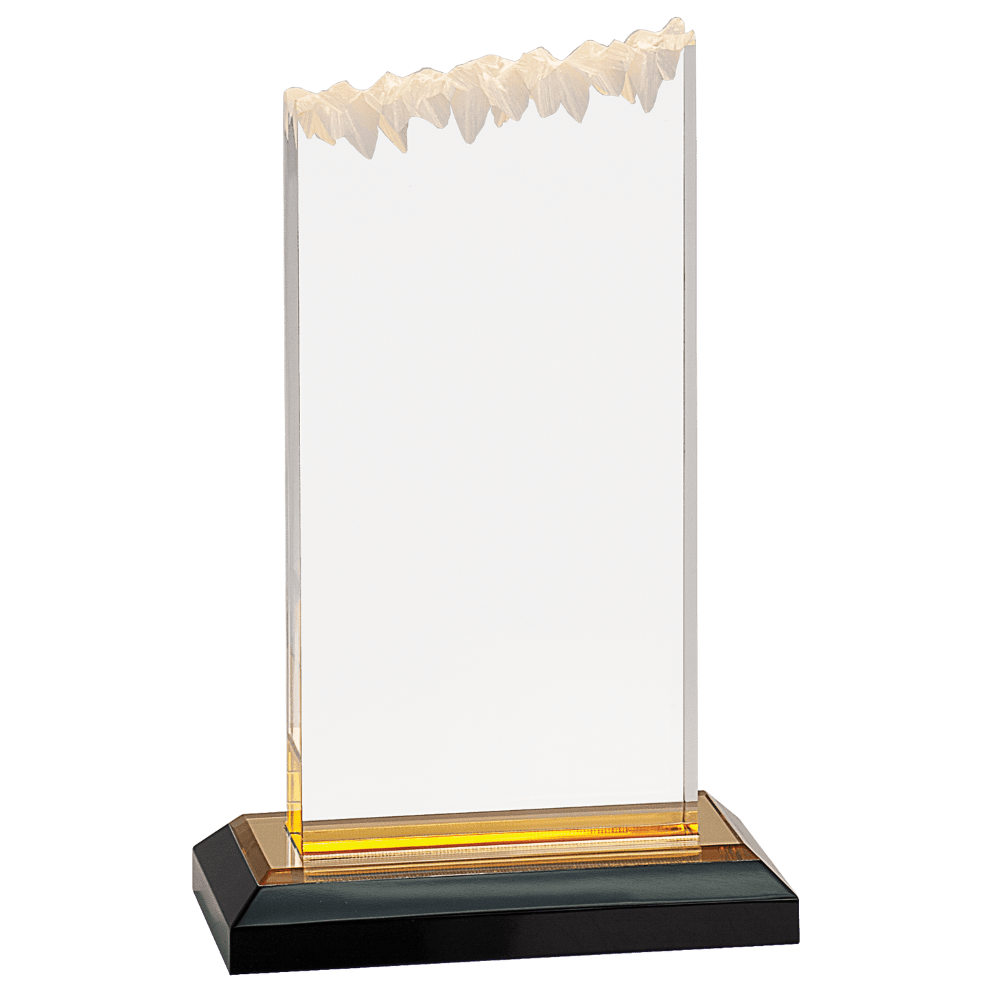8" Gold Frosted Impress Acrylic with Base