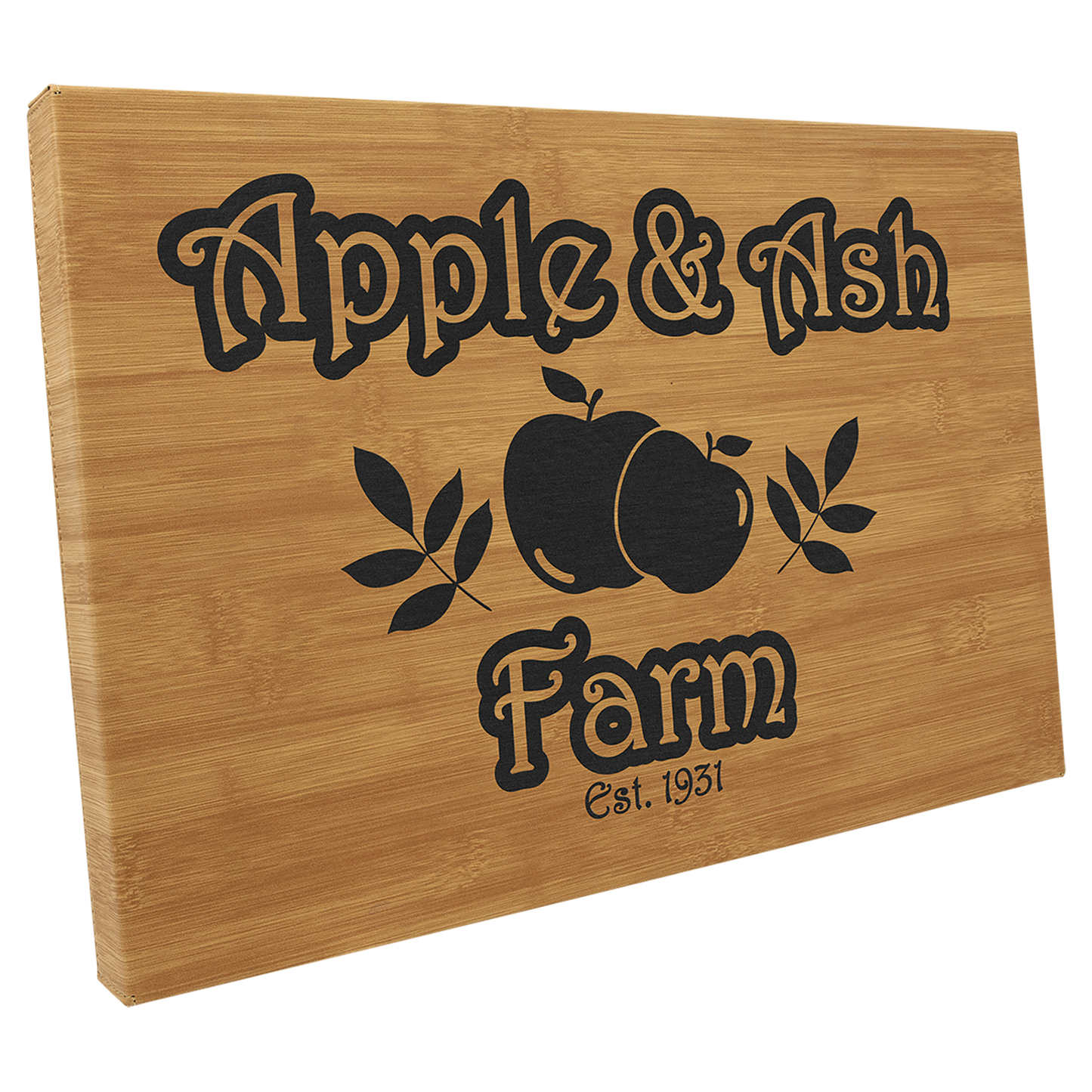 Bamboo Leatherette Wall Decor/Signage