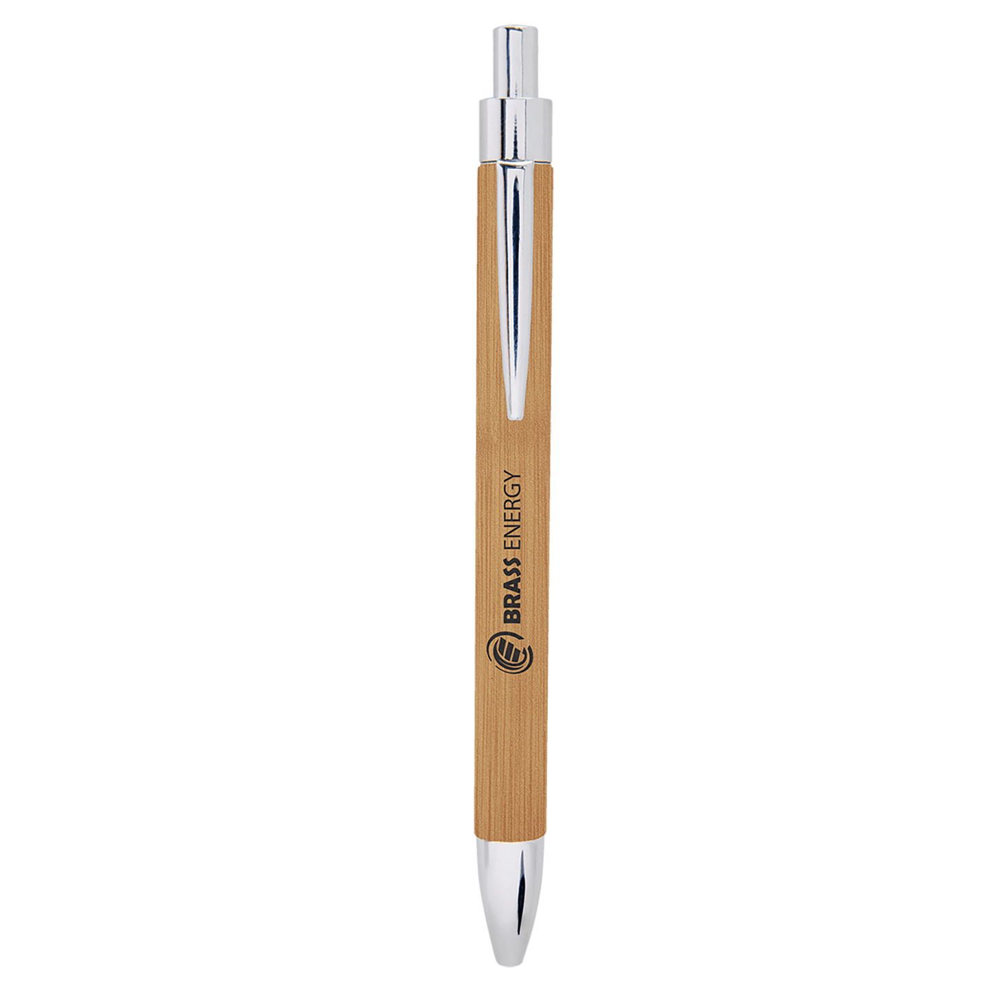 Bamboo Leatherette Ballpoint Pen
