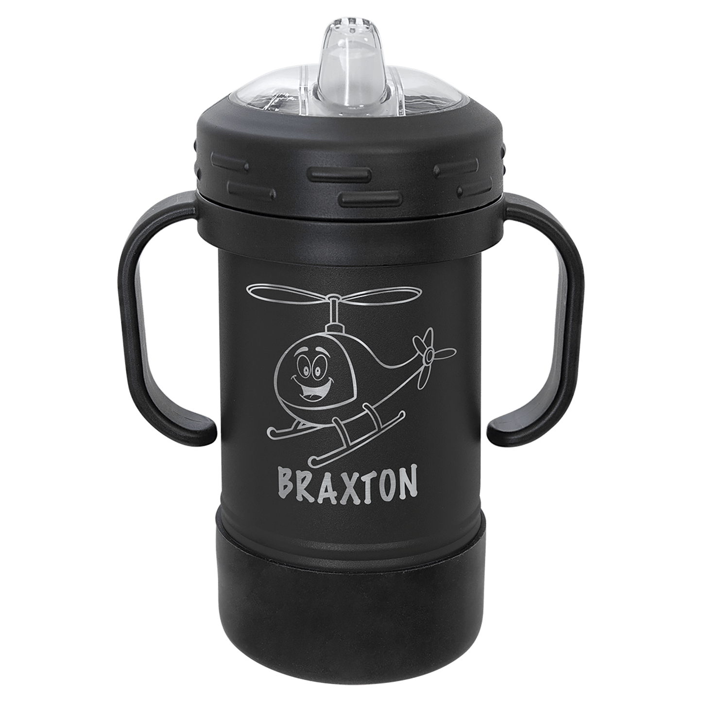 Black 10 oz. Polar Camel Sippy Cup