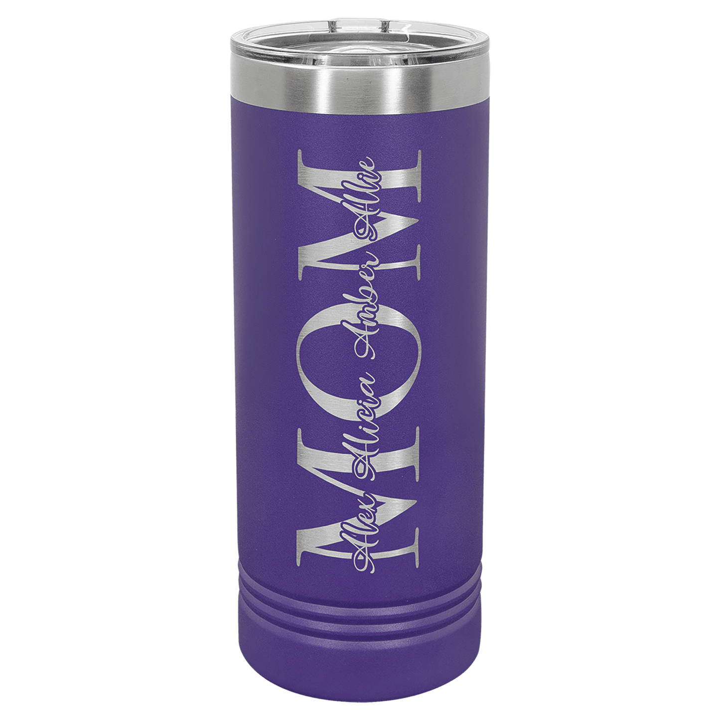 Purple 22 oz. Polar Camel Skinny Tumbler with Slider Lid