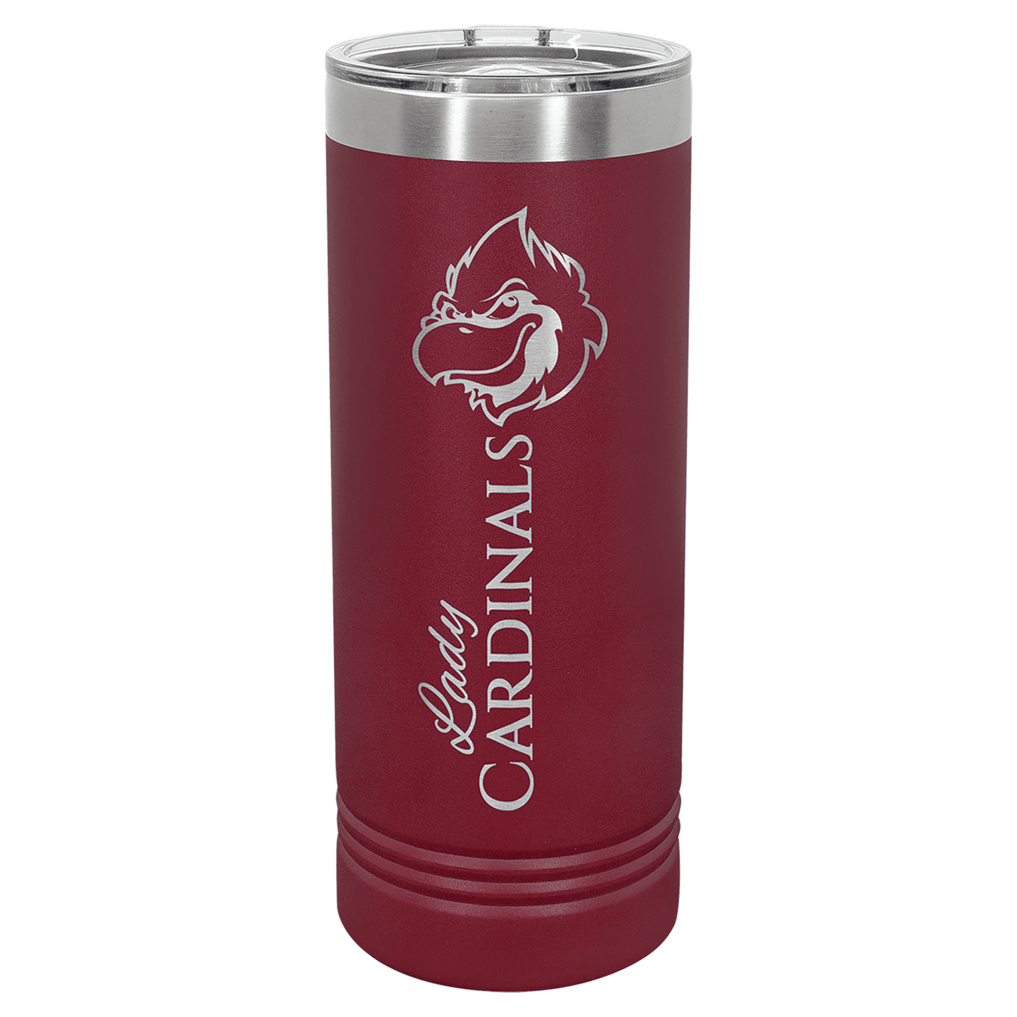 Maroon 22 oz. Polar Camel Skinny Tumbler with Slider Lid