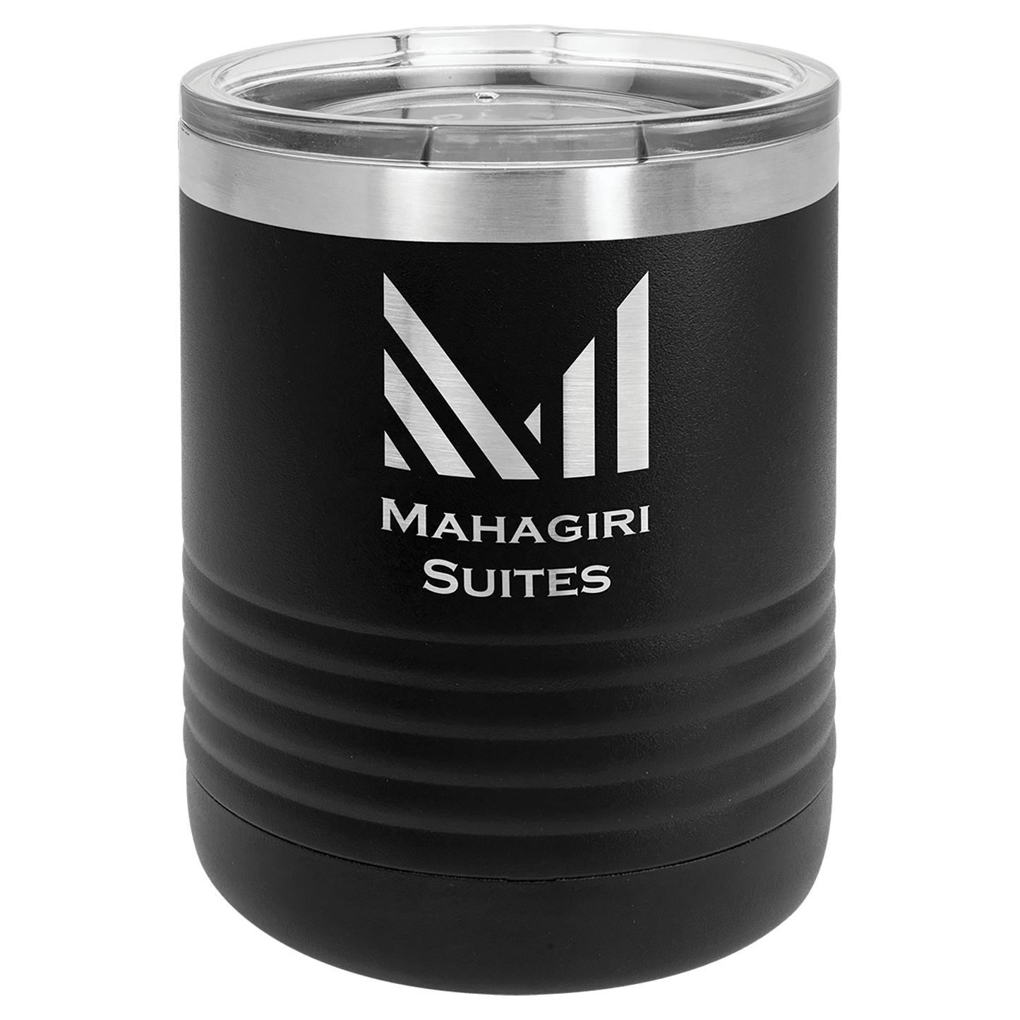 10 oz. Tumbler with Clear Lid, Stainless Steel Insulated Drinkware