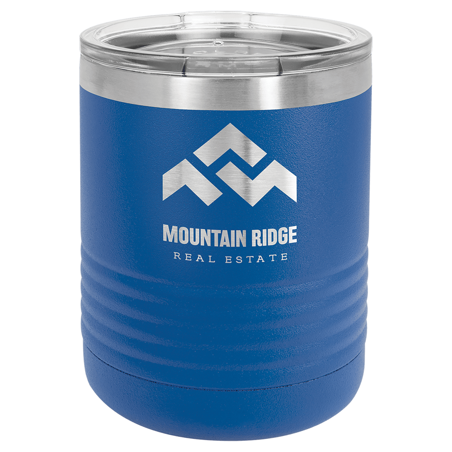 10 oz. Tumbler with Clear Lid, Stainless Steel Insulated Drinkware