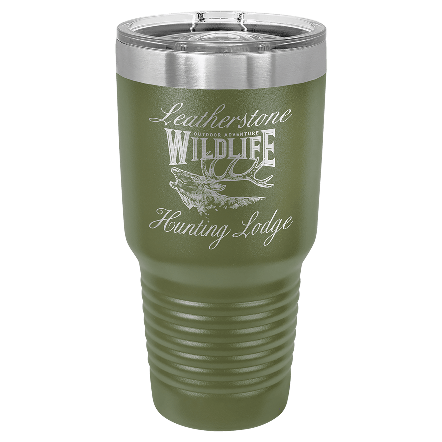 Olive Green 30 oz. Polar Camel Ringneck Tumbler with Slider Lid