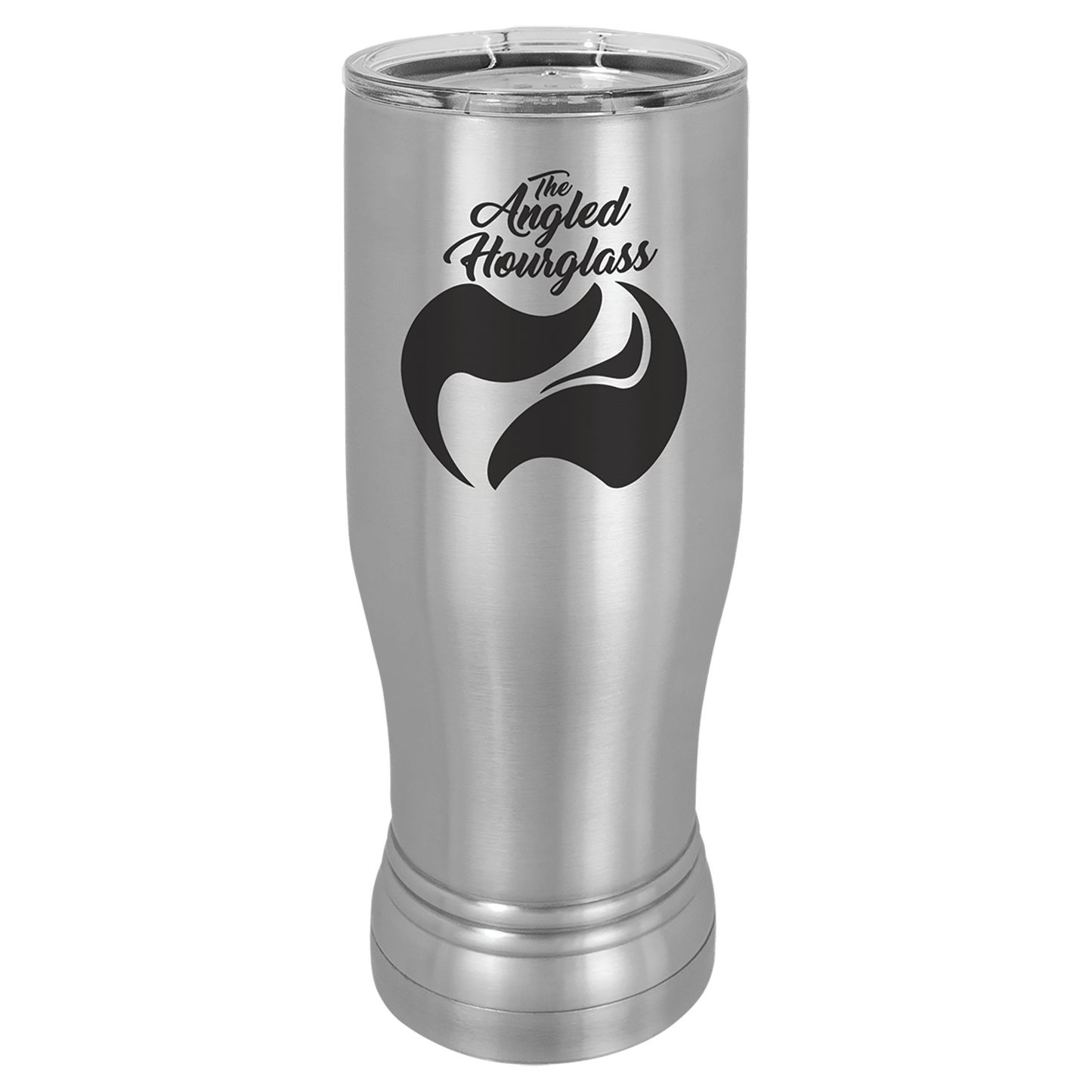 Stainless Steel Polar Camel 14 oz. Pilsner with Clear Lid