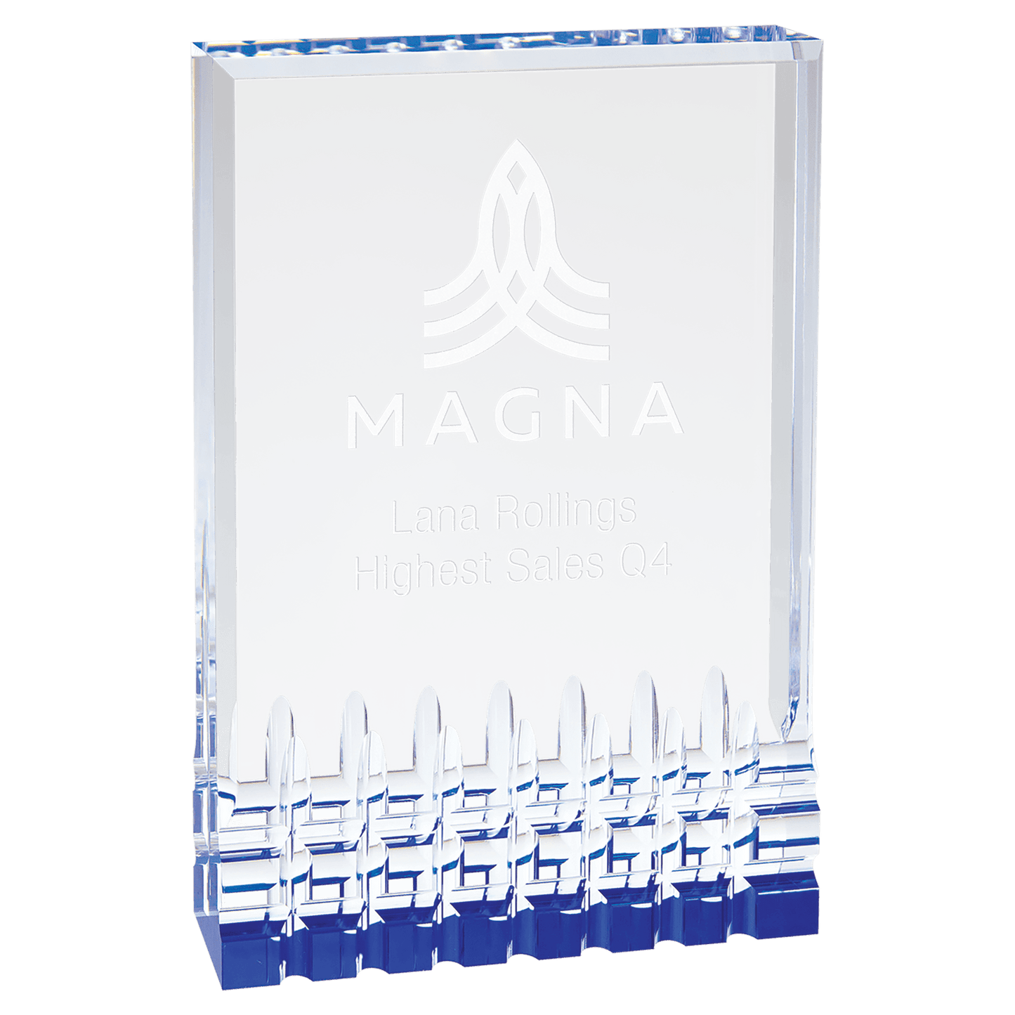 5" x 7" Blue Mirage Acrylic