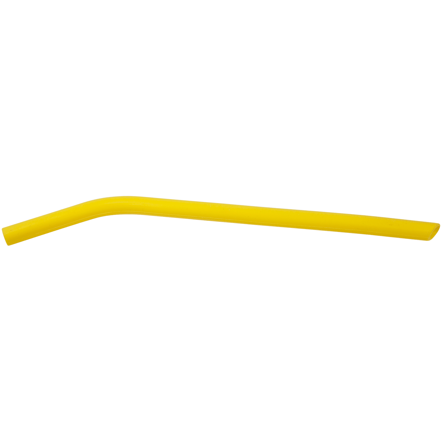 Yellow Silicone Straw