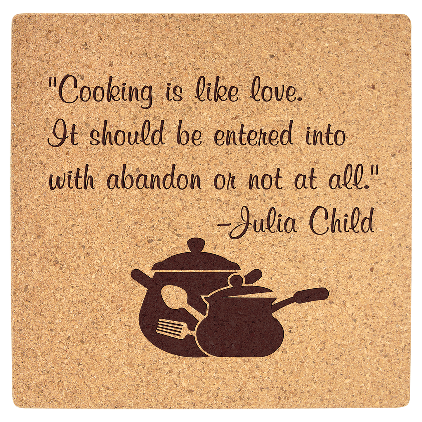 Square Cork Trivet