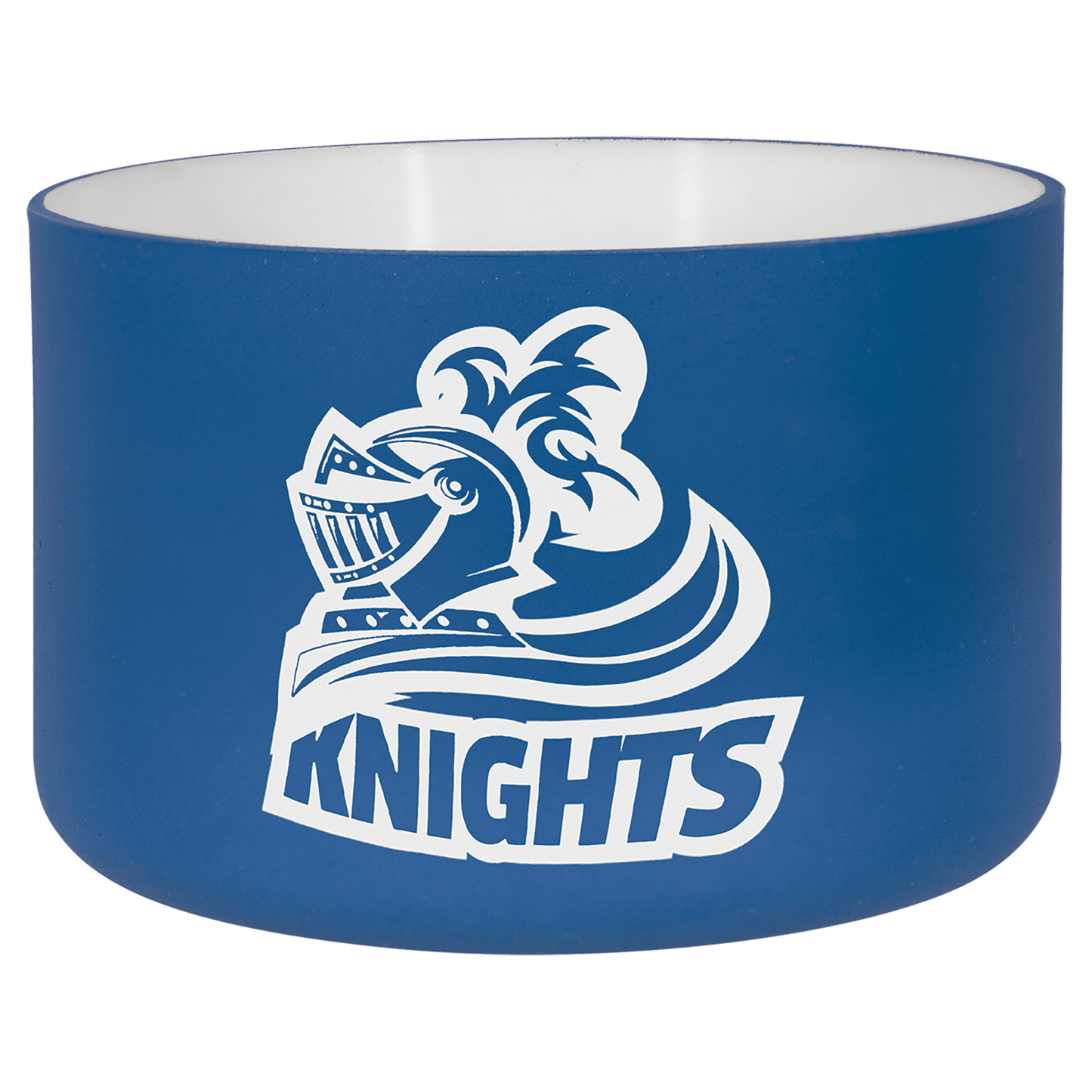 Blue/White Polar Camel Silicone Bottle Boot-20 oz