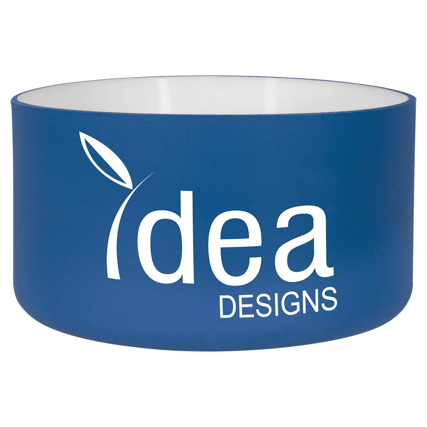 Blue/White Polar Camel Silicone Bottle Boot-32 oz.