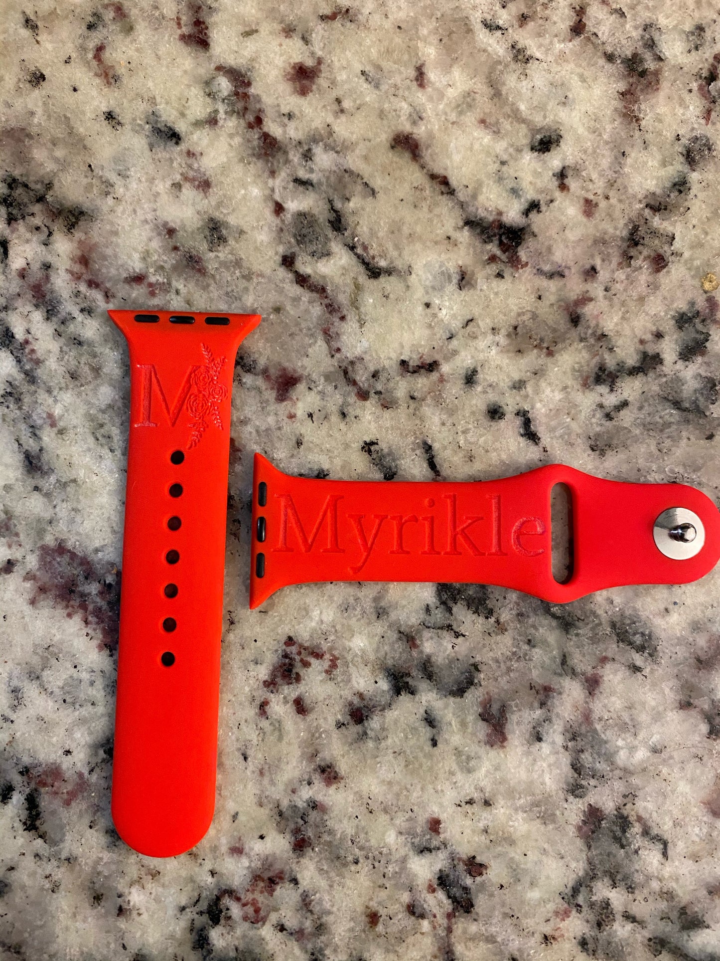 Custom Engraved Apple Watch Band
