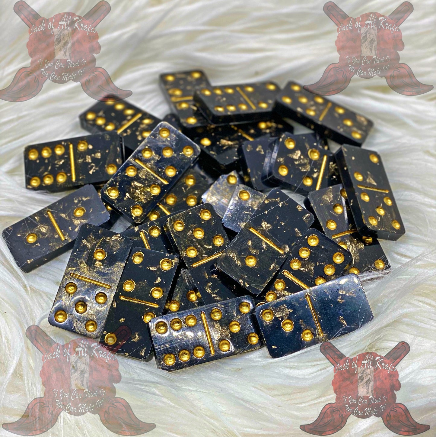 Personalize Your Own Dominoes Set with Matching Box