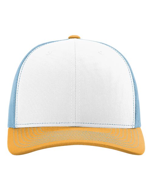 Custom Richardson 112 Trucker Hat with Engraved Patch - Personalized Snapback Cap for Branding, Events & Gifts