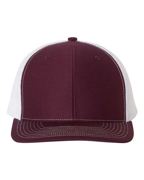 Custom Richardson 112 Trucker Hat with Engraved Patch - Personalized Snapback Cap for Branding, Events & Gifts