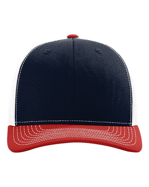 Custom Richardson 112 Trucker Hat with Engraved Patch - Personalized Snapback Cap for Branding, Events & Gifts