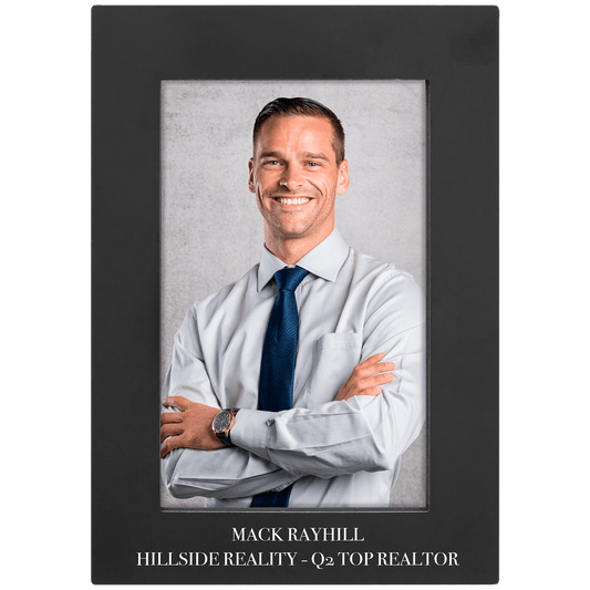 Black Anodized Aluminum Photo Frame