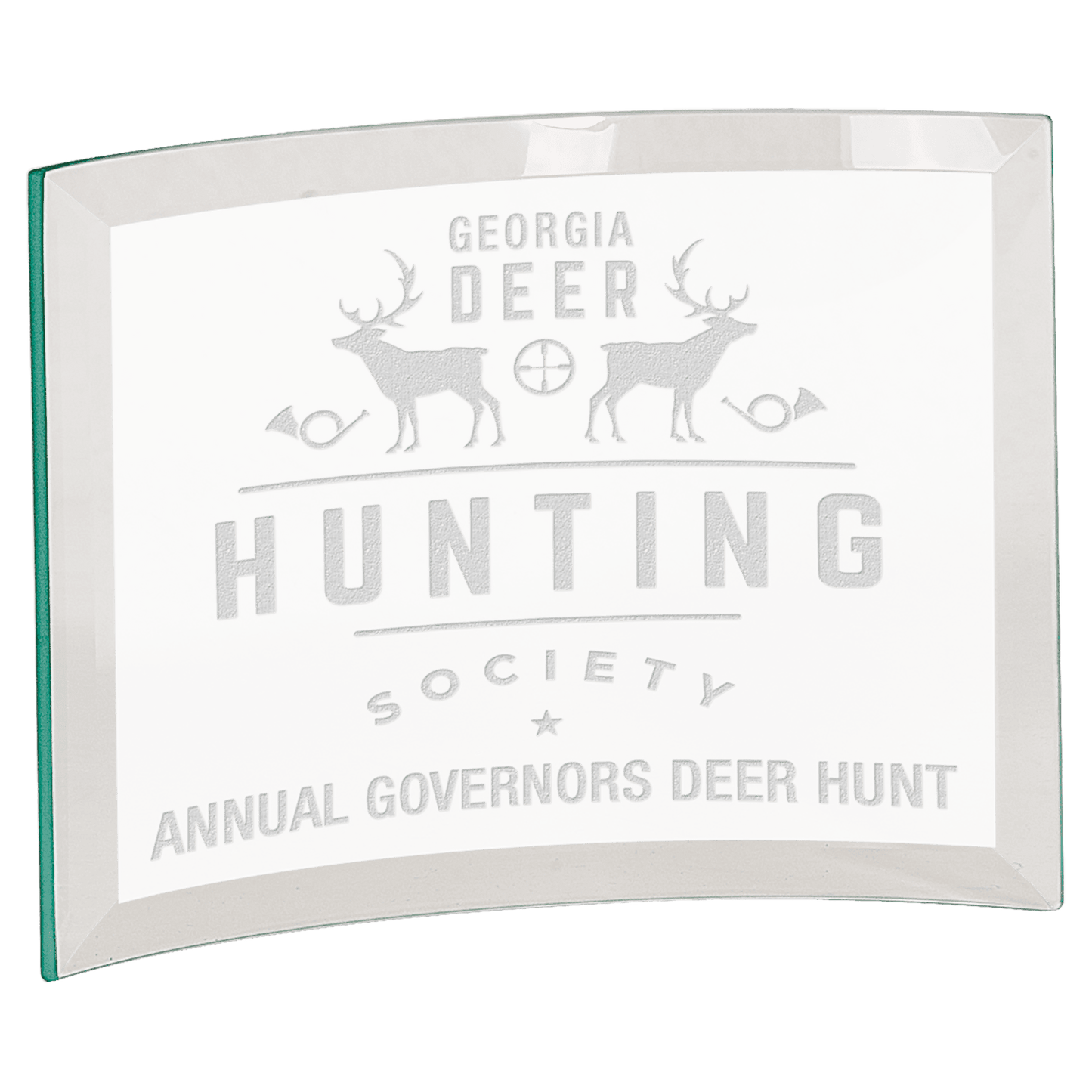 5" x 7" Bevel Glasss Crescent