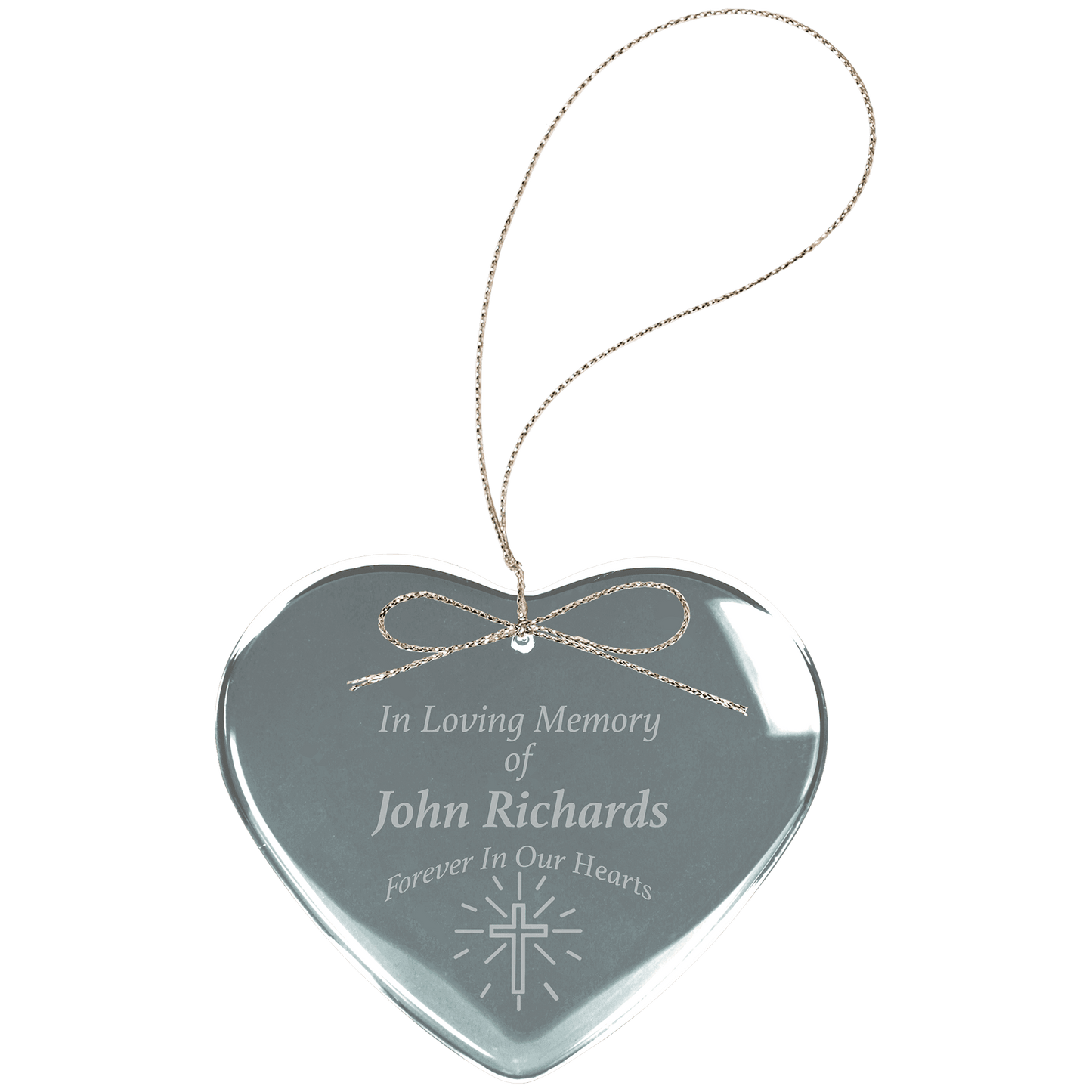 Premier Crystal Heart Ornament