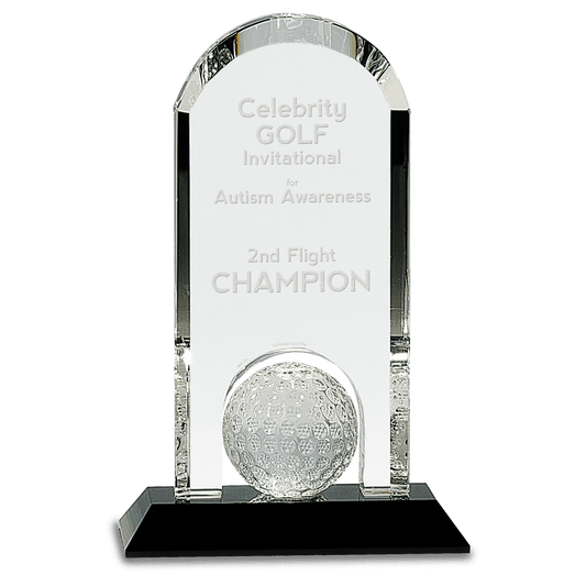9" Crystal Golf Dome