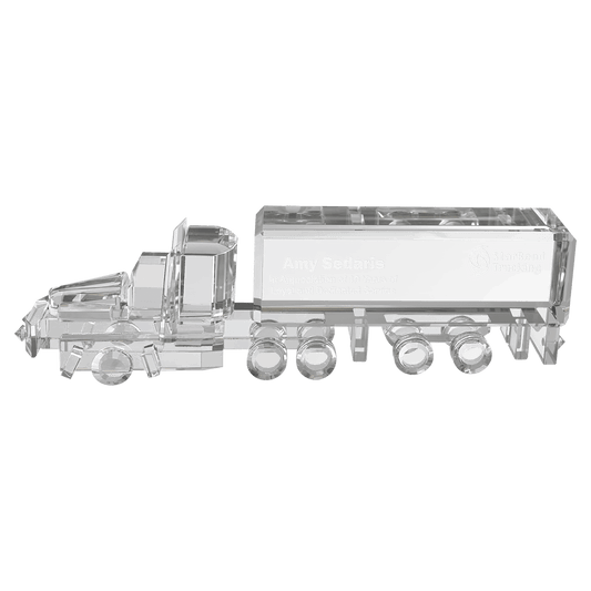 Crystal Medium Semi Truck