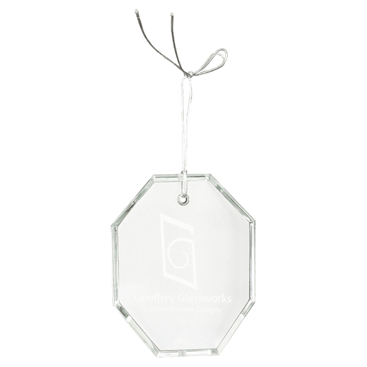 Premier Crystal Octagon Ornament