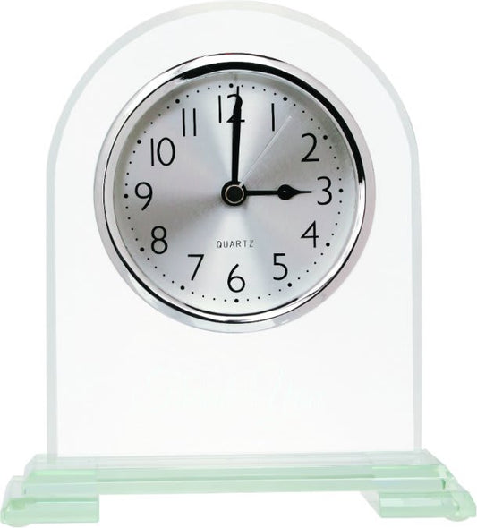 Arch Glass Clock