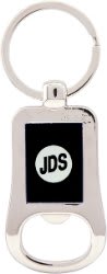 Black Bottle Opener Keychain