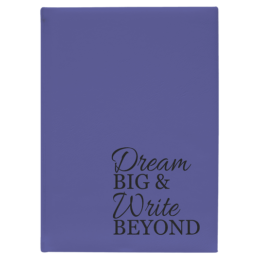Purple Leatherette Journal