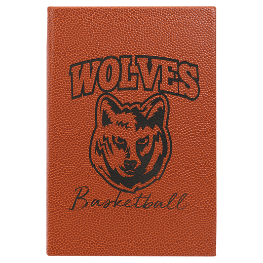 Basketball Leatherette Journal
