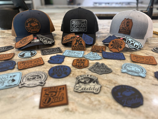 Custom Richardson 112 Trucker Hat with Engraved Patch - Personalized Snapback Cap for Branding, Events & Gifts