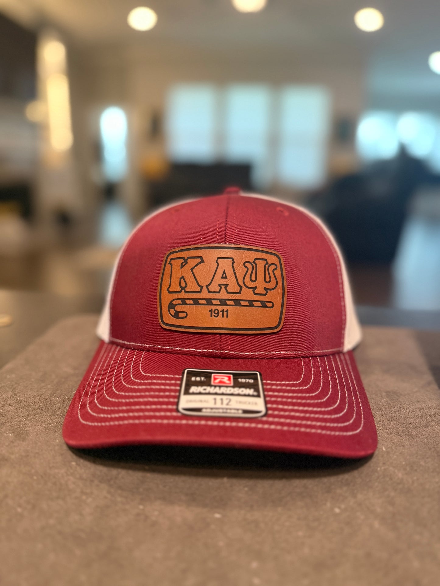 Custom Richardson 112 Trucker Hat with Engraved Patch - Personalized Snapback Cap for Branding, Events & Gifts