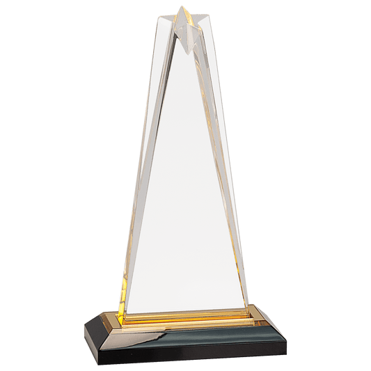 9" Gold Star Impress Acrylic with Base