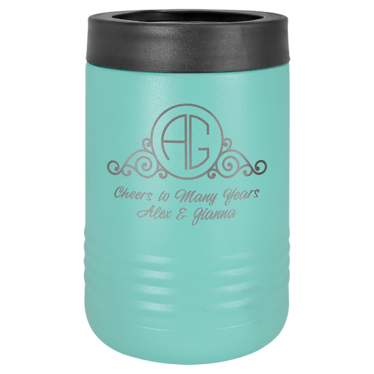 Teal Polar Camel Insulated Beverage Holder