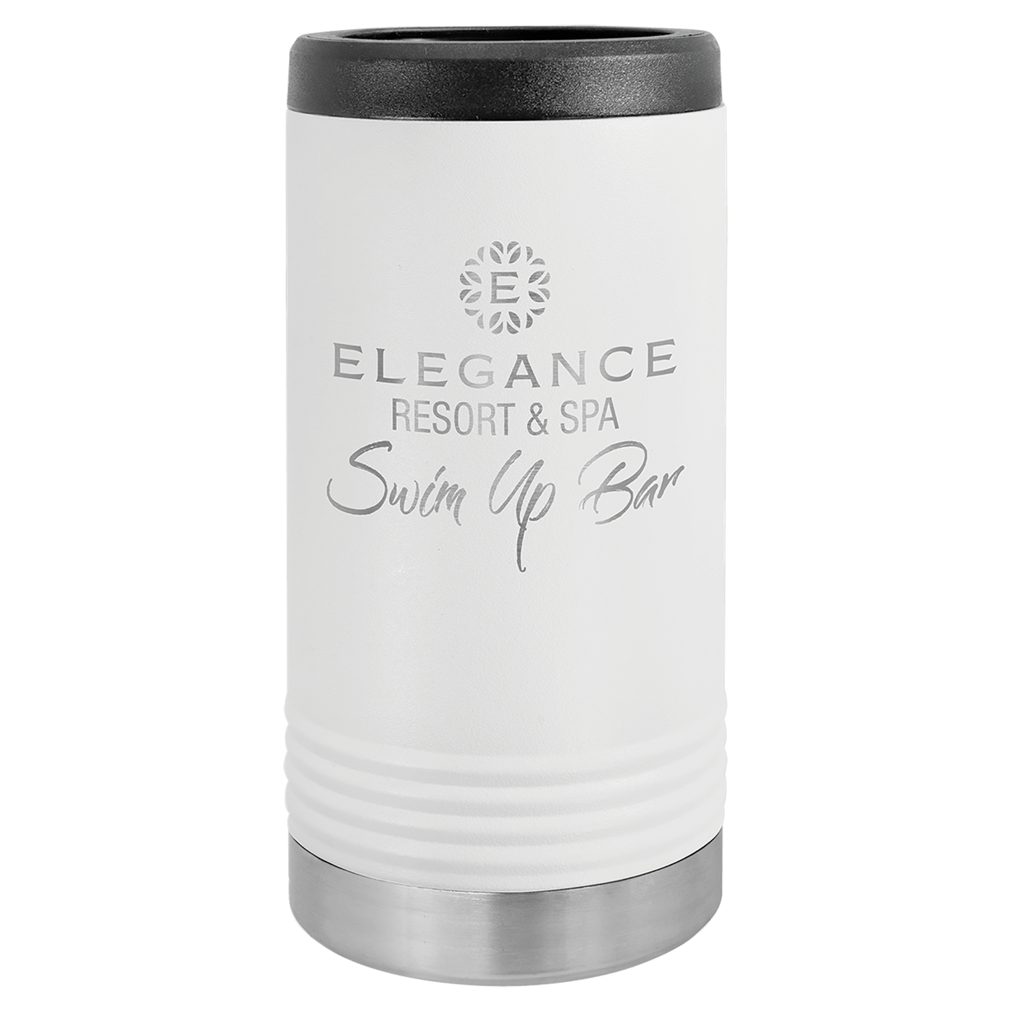 White Polar Camel Insulated Slim Beverage Holder