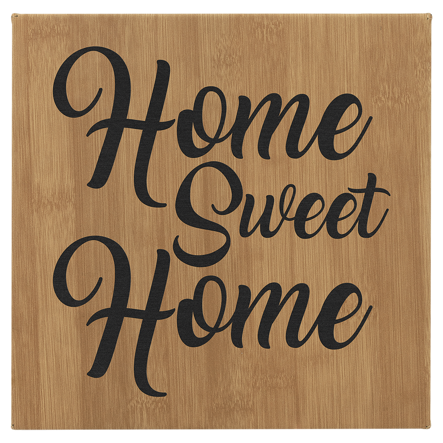 Bamboo Leatherette Wall Decor/Signage