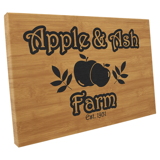 Bamboo Leatherette Wall Decor/Signage