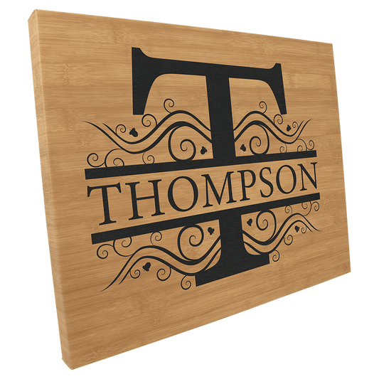 Bamboo Leatherette Wall Decor/Signage