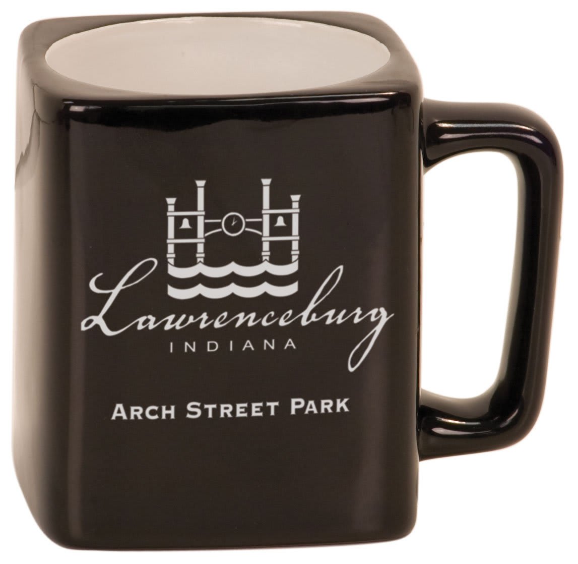 Black Square 8 oz. Ceramic Mug