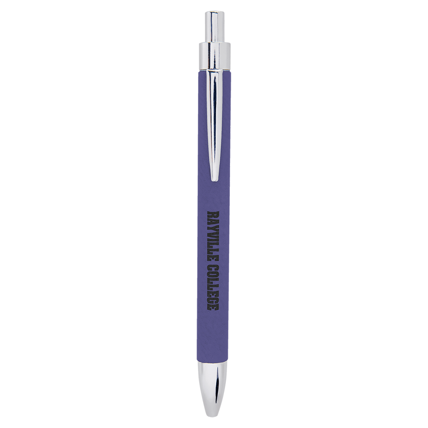 Purple Leatherette Ballpoint Pen