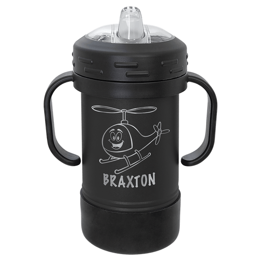 Black 10 oz. Polar Camel Sippy Cup