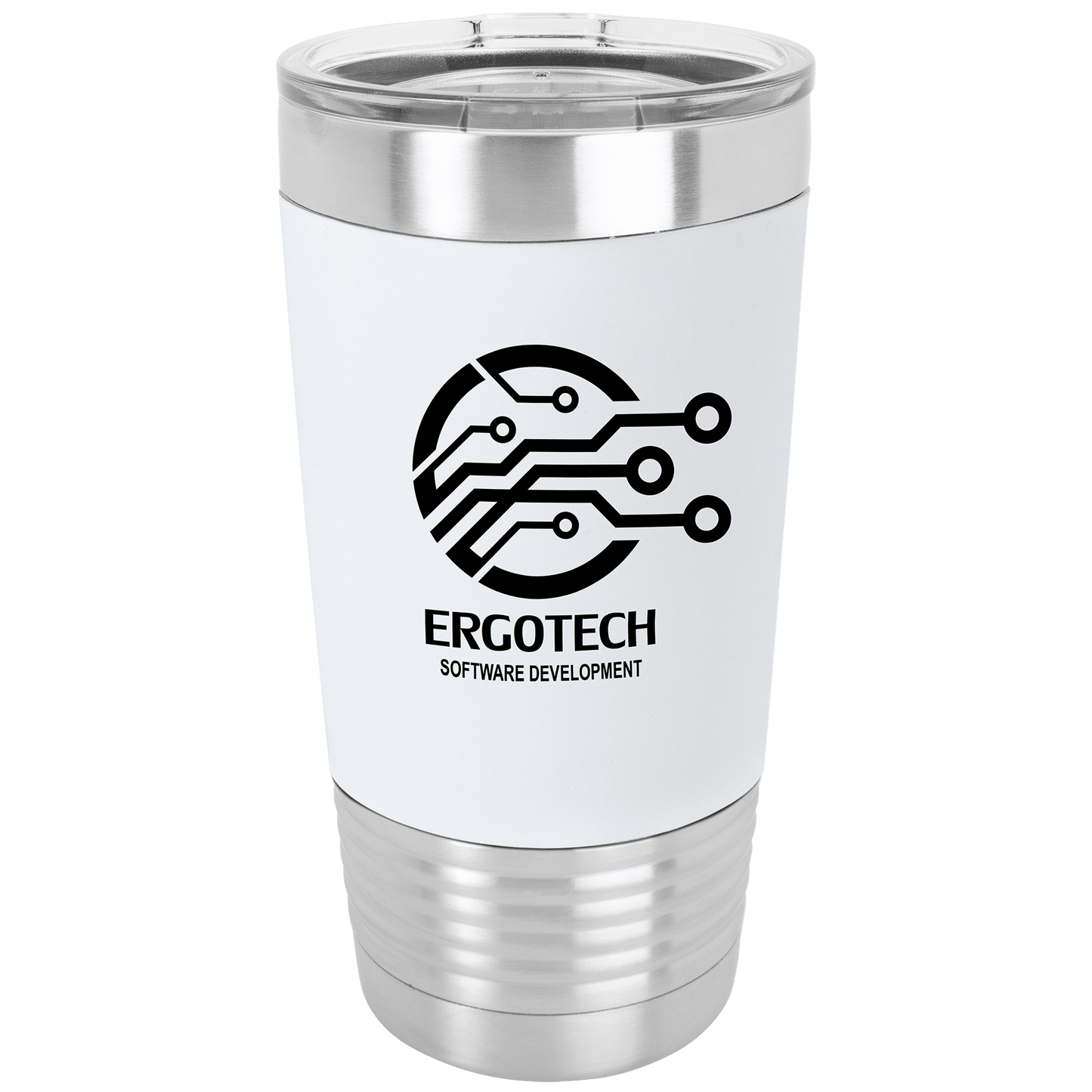 Custom Engraved 20oz Stainless Steel Tumbler with Lid – Personalized Insulated Drinkware for Hot or Cold Beverages