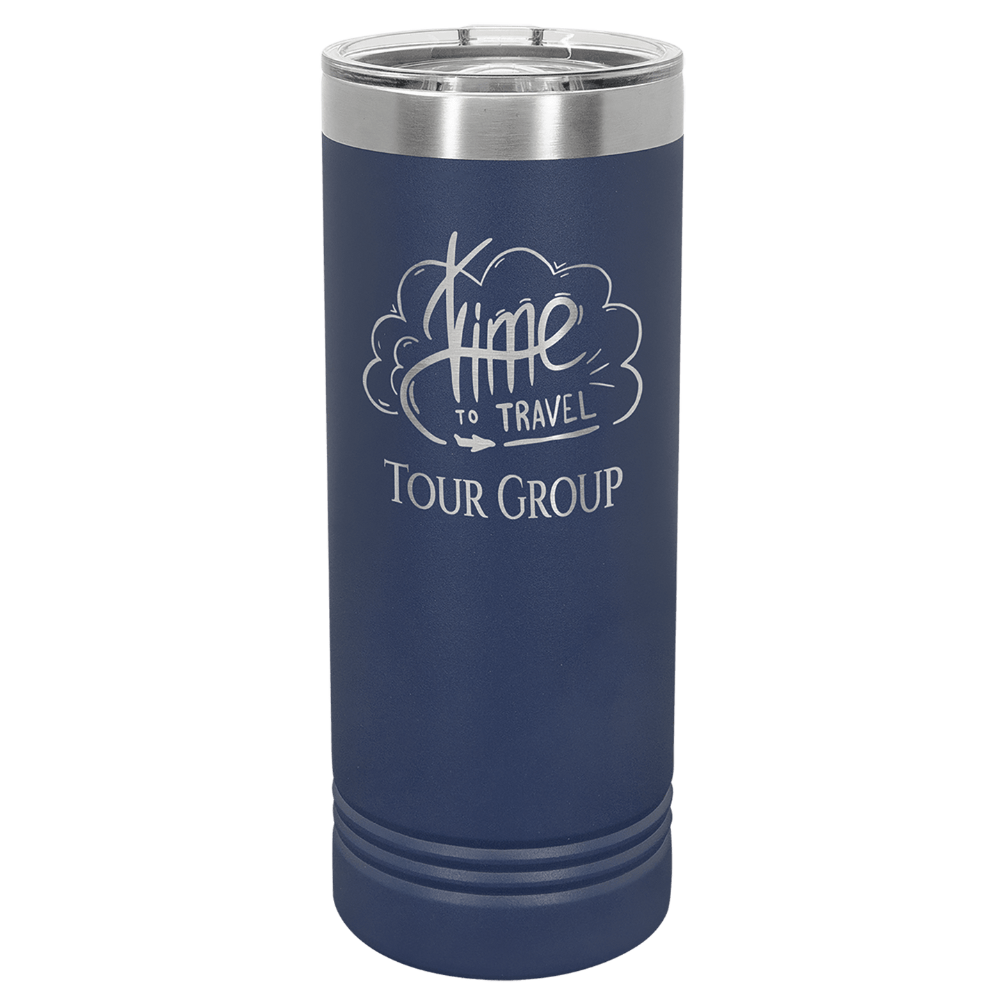 Navy Blue 22 oz. Polar Camel Skinny Tumbler with Slider Lid