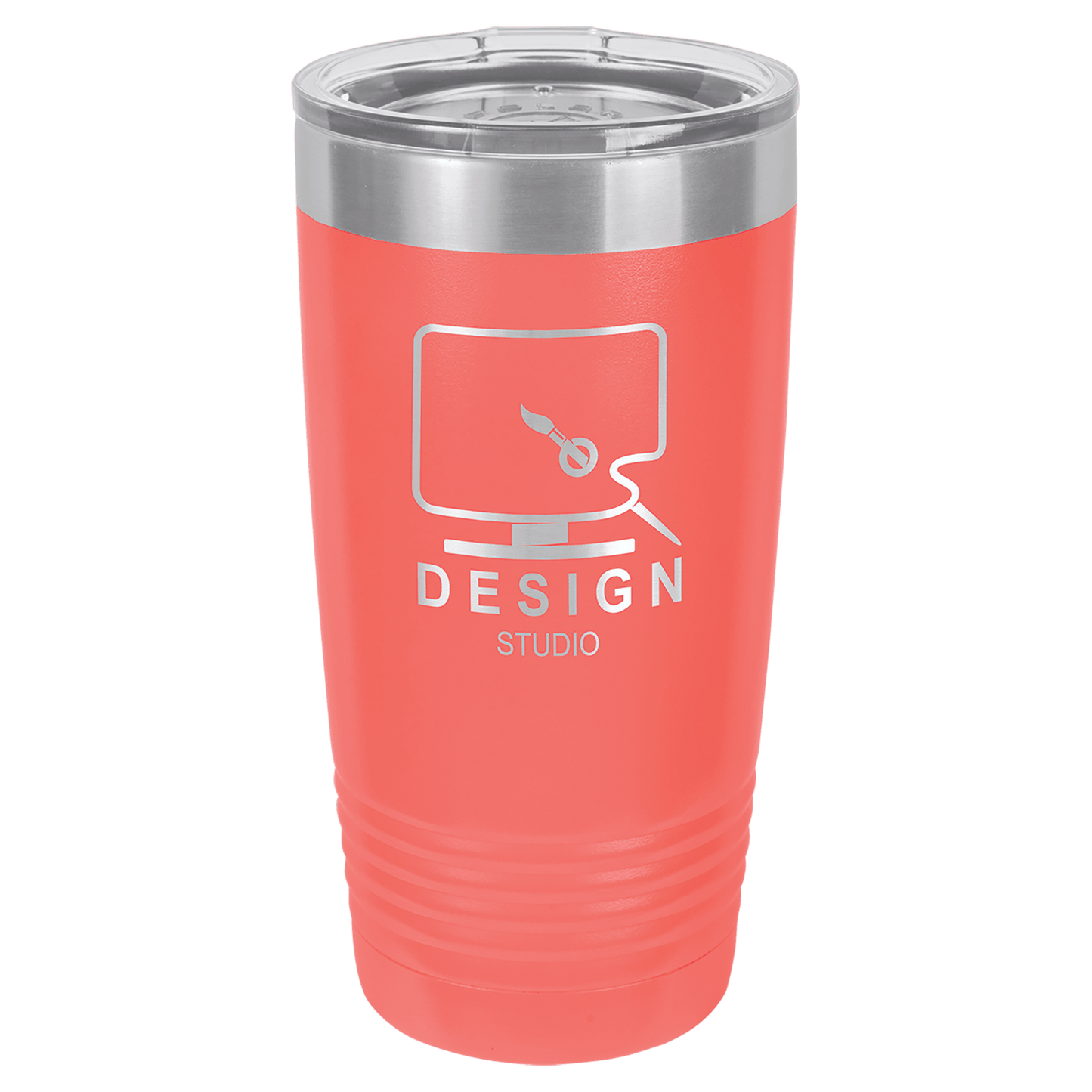 Custom Engraved 20oz Stainless Steel Tumbler with Lid – Personalized Insulated Drinkware for Hot or Cold Beverages